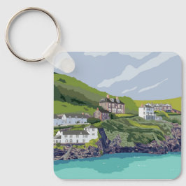 Port Isaac - Port Wen Schlüsselanhänger