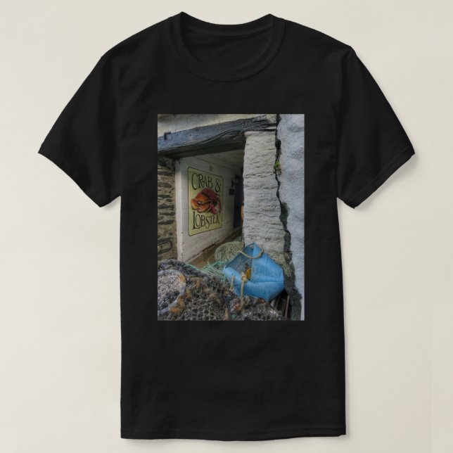 Port Isaac. Portwenn Klassischer T - Shirt (Design vorne)
