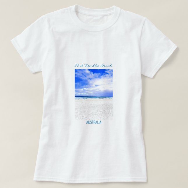 Port Kembla Wollongong Beach NSW T-Shirt (Design vorne)