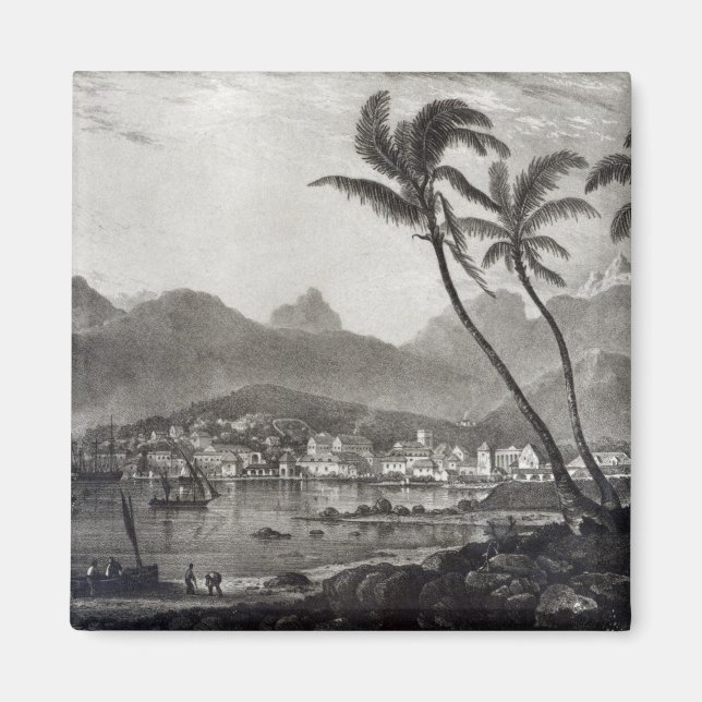 Port Louis "Ansichten in Mauritius" von Magnet (Vorne)