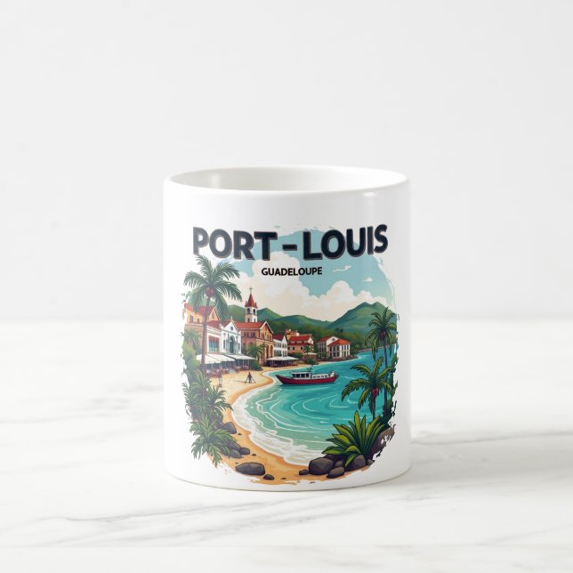PORT-LOUIS GUADELOUPE KAFFEETASSE (Mittel)