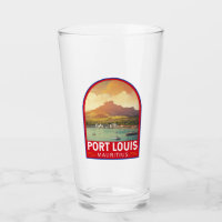 Port Louis Mauritius Reisen Kunst Vintag