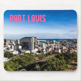 Port Louis Skyline Hauptstadt Mauritius Mousepad
