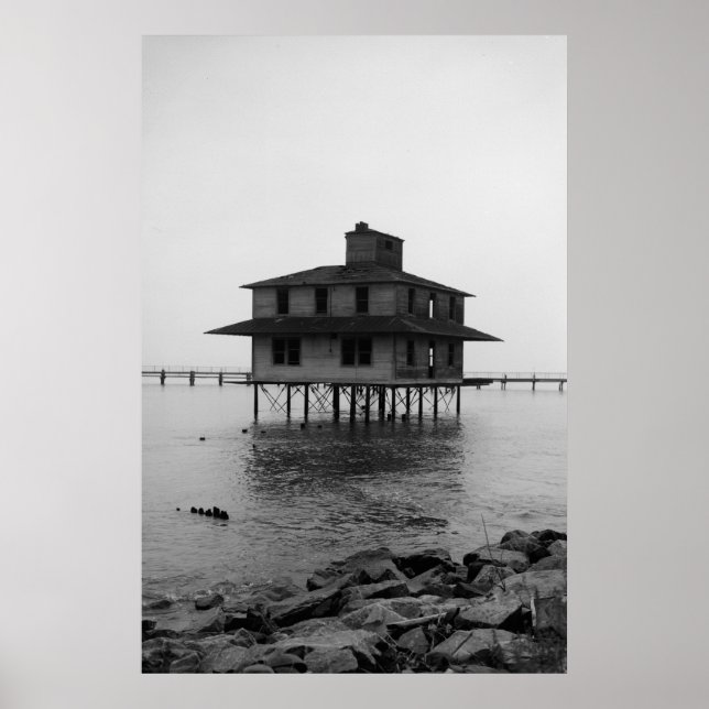 Port Mahon Lighthouse Poster (Vorne)