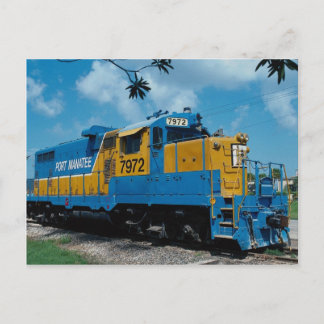 Port Manatee RR, EMD GP-9m Postkarte