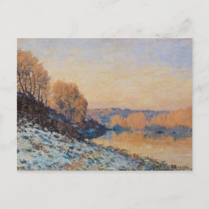 Port-Marly, White Frost, 1872 Postkarte