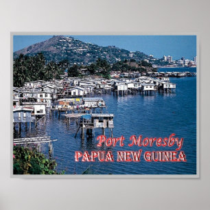 Port Moresby - Papua Neue Guinea - Poster