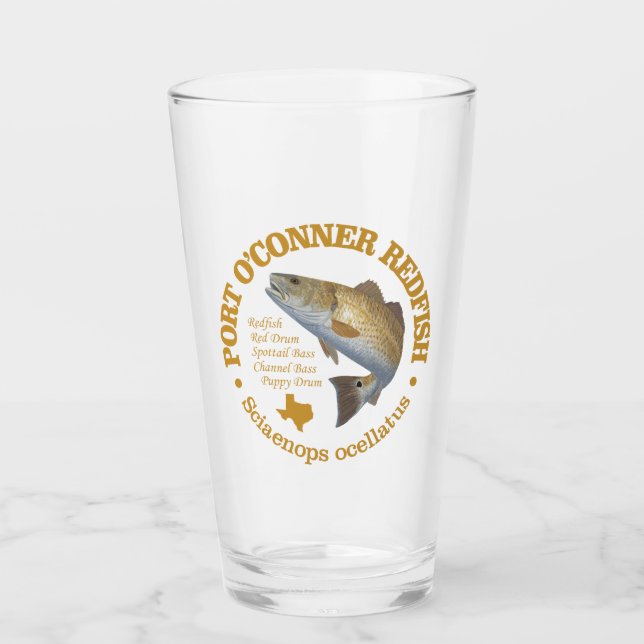 Port O'Conner (Rotbarsch) Glas (Vorderseite)