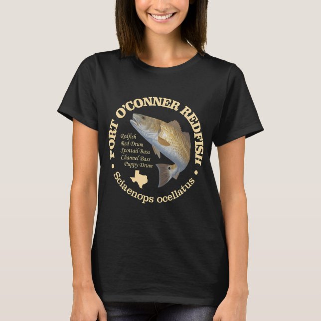 Port O'Conner (Rotbarsch) T-Shirt (Vorderseite)