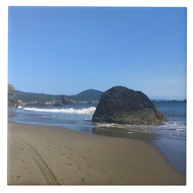 Port Orford, Fliese (Vorderseite)