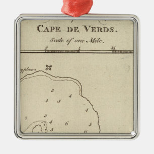 Port Praya, Kap Verds Silbernes Ornament