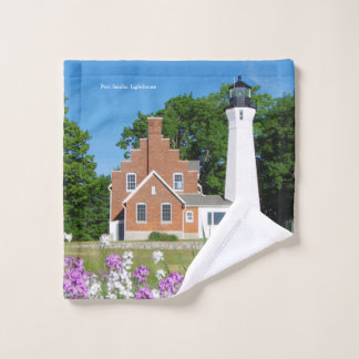 Port Sanilac Lighthouse Handtuchhandtuch Set