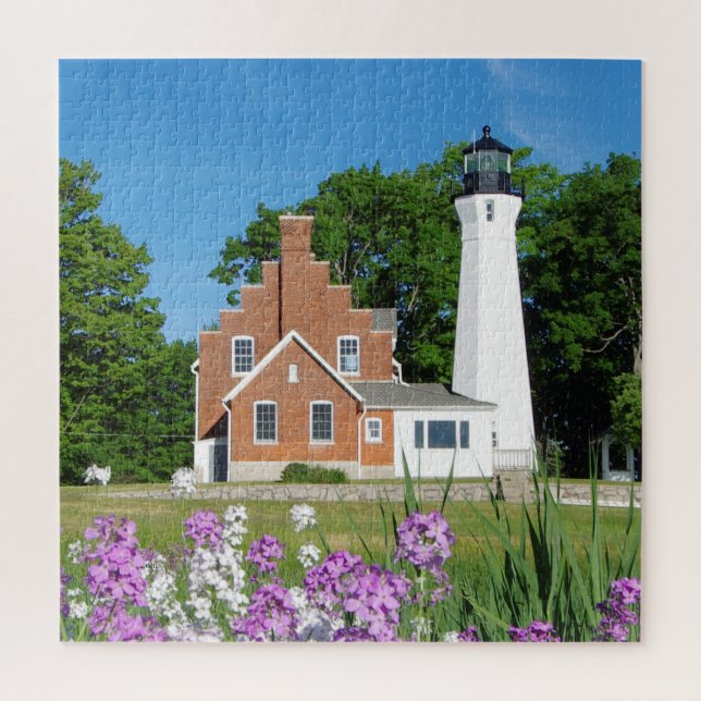Port Sanilac Lighthouse Puzzle (Vertikal)