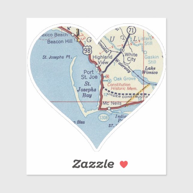 Port St. Joe FL Aufkleber (Blatt)