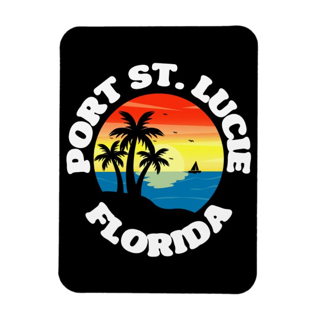 Port St. Lucie, Florida Magnet (Vertikal)