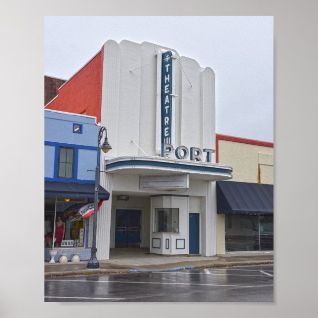 Port Theater, Port St. Joe, Florida Poster (Vorne)
