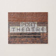 Port Theater Sign, Port St. Joe, Florida 8x10