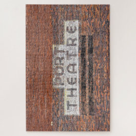 Port Theater Sign, Port St. Joe, Florida Puzzle