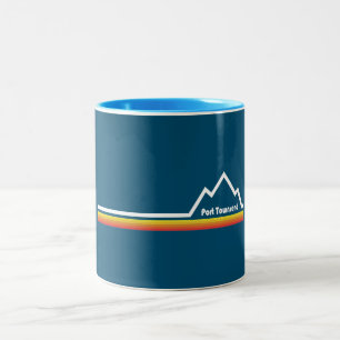 Port Townsend Washington Zweifarbige Tasse
