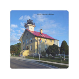 Port Washington Lighthouse Metal Wall Art
