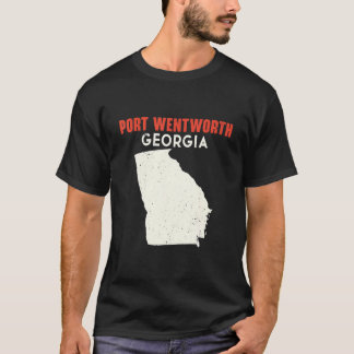Port Wentworth Georgia USA Staat America Travel Ge T-Shirt