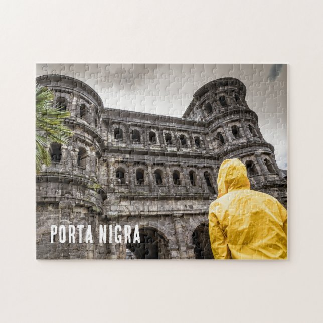 Porta Nigra in Trier Rheinland-Pfalz Deutschland Puzzle (Horizontal)