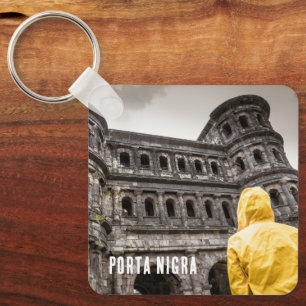 Porta Nigra in Trier Rheinland-Pfalz Deutschland Schlüsselanhänger