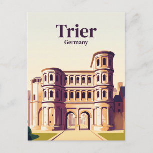 Porta Nigra, Trier Deutschland Postkarte