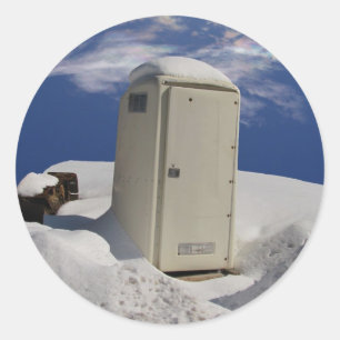 Portable Potty ~ Aufkleber