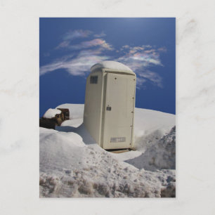 Portable Potty ~ Postcard Postkarte