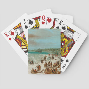 Portage Around the Falls of Niagara at Table Rock Spielkarten