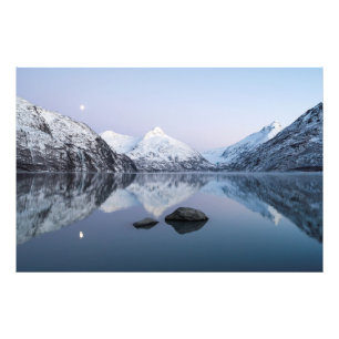 Portage Lake Twilight Fotodruck