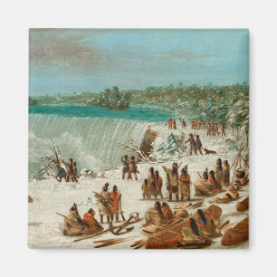 Portage rund um den Fall von Niagara am Table Rock Magnet