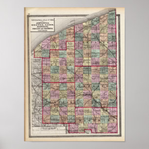 Portage und Trumbull Landkreise Poster