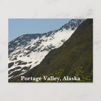 Portage Valley, Alaska Postkarte