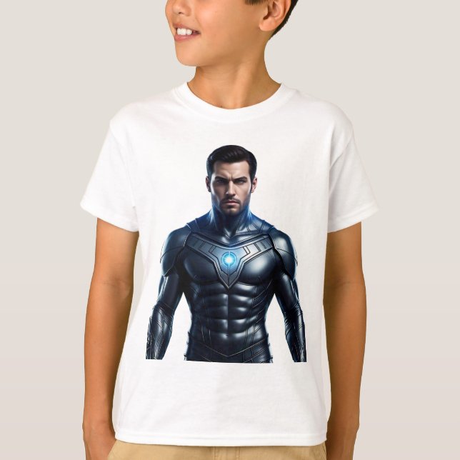Portal Creator Superhero T - Shirt (Vorderseite)