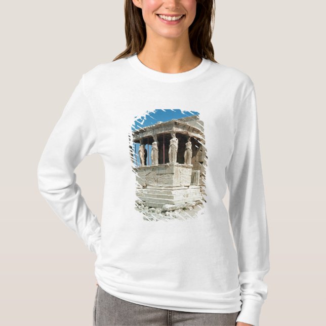 Portal der Mädchen, Erechtheion, c.421-405 BC T-Shirt (Vorderseite)