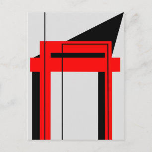 Portal in Tokio Postkarte