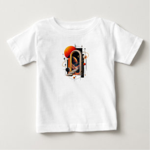 Portal – Minimalistische geometrische abstrakte Ku Baby T-shirt
