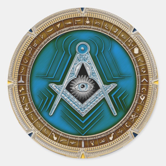 Portal Runder Aufkleber (Vorderseite)