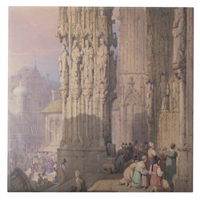 Portal von Regensburg-Kathedrale Fliese (Vorderseite)