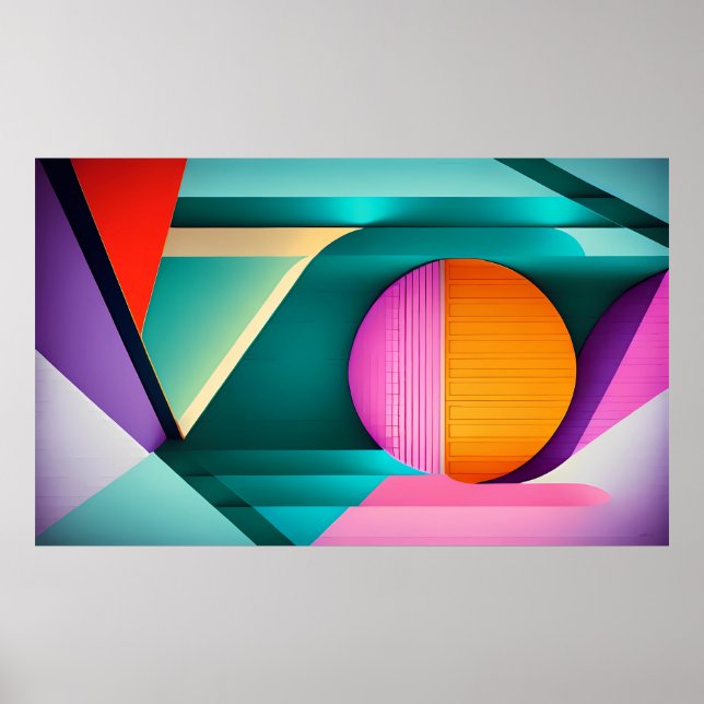 Portal zu Gefahr - Ken Gage Art Poster (Vorne)