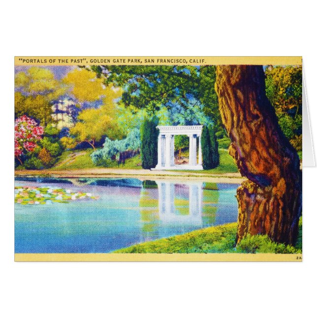 "Portale der Vergangenheit" Golden Gate Park (Vorderseite (Horizontal))