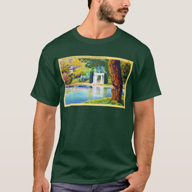 "Portale der Vergangenheit" Goldener Tor Park T-Shirt (Vorderseite)