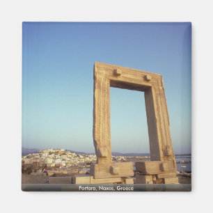 Portara, Naxos, Griechenland Magnet