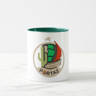 PortAZ Logo 2 Design auf Tasse