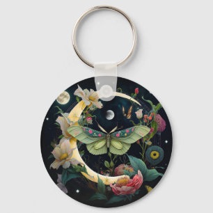 PORTE CLE PAPILLON DE NUIT SCHLÜSSELANHÄNGER