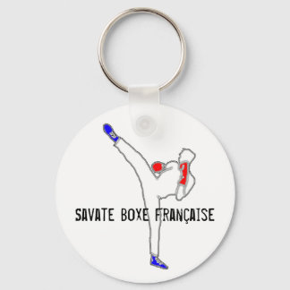 Porte-clé Savate Boxe Française Schlüsselanhänger