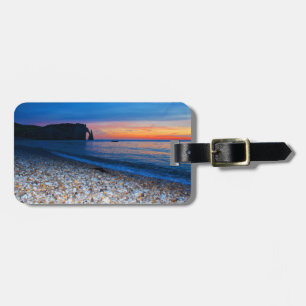 Porte d'Aval bei Sonnenuntergang Gepäckträger Gepäckanhänger