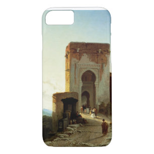 Porte de Justice, Alhambra, Granada (Öl auf Case-Mate iPhone Hülle